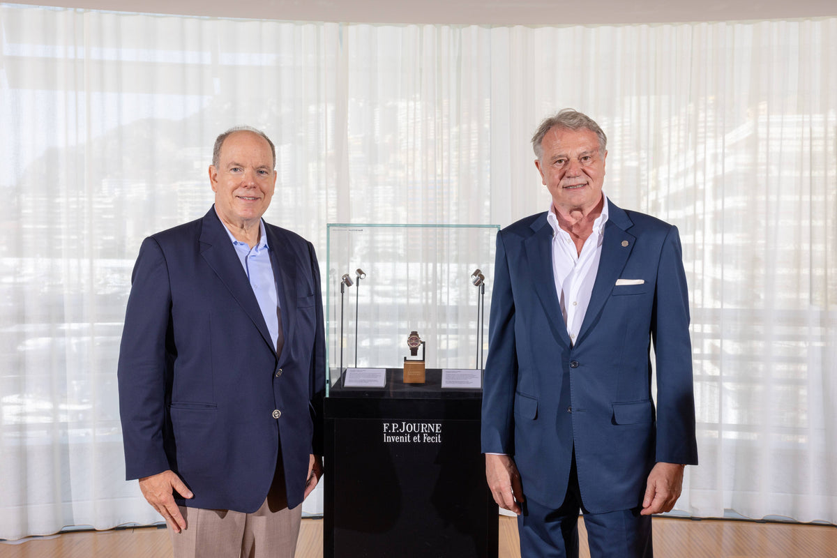 Unveiling of a unique F.P.Journe timepiece in support of the Prince Albert II of Monaco Foundation