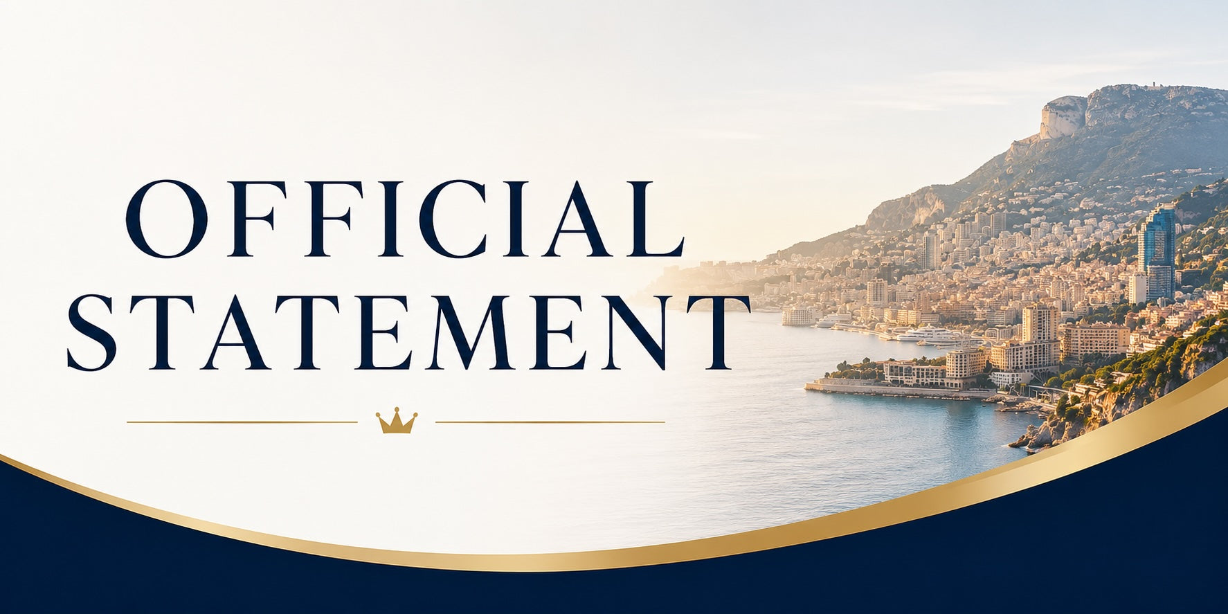 Official Statement: Mr. Emilio Canteli