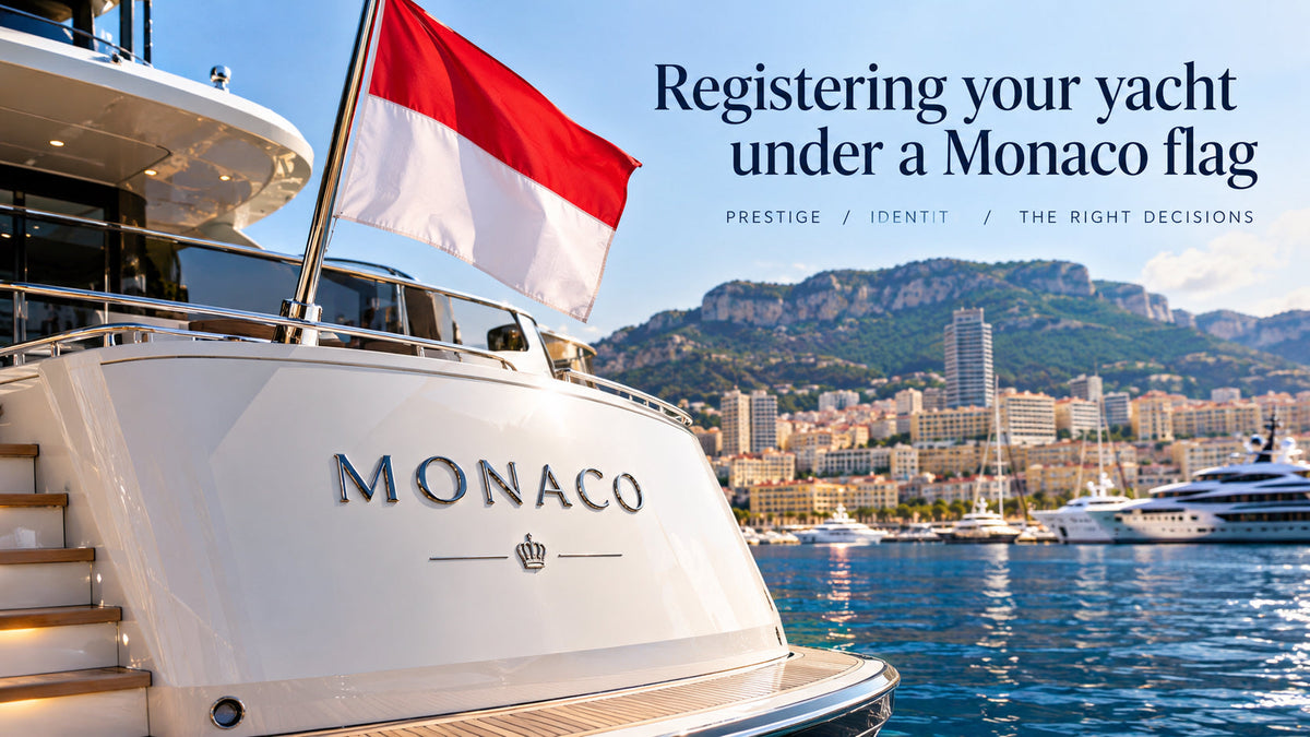 Registering your yacht under a Monaco flag