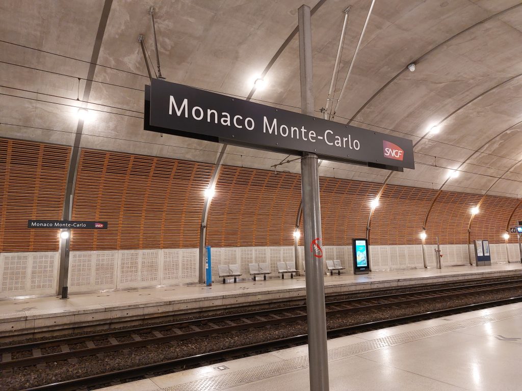 Monaco Monte-Carlo train station