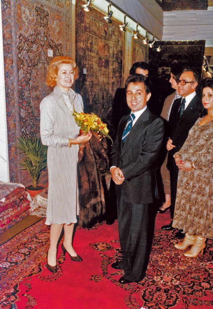 Alexander Moghadam with Princess Grace of Monaco