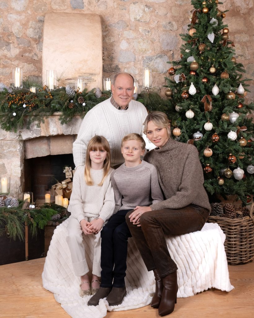 Princely family's greeting card