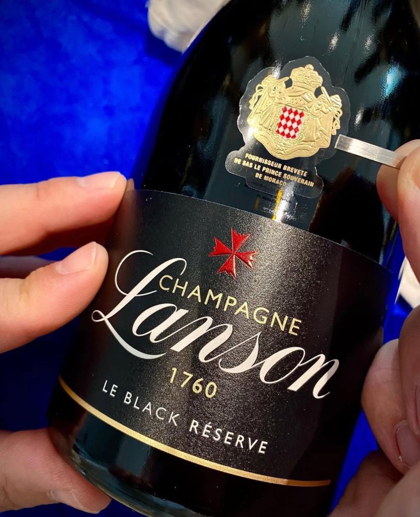 Lanson’s Black Reserve champagne