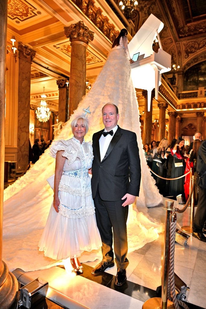Francien Giraudi with H.S.H. Prince Albert II of Monaco