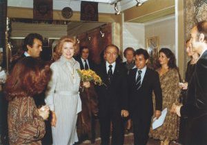 Alexander Moghadam with Princess Grace of Monaco