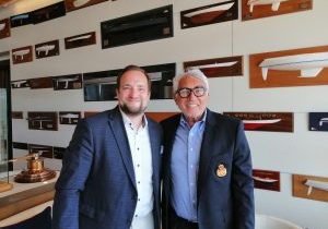 Zsolt Szemerszky and Bernard d'Alessandri